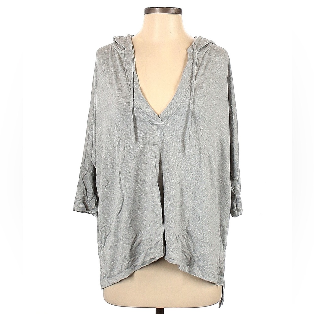 Beyond yoga drapey pullover hoodie top xs